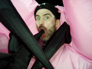 Leif Harmsen, Christabel, Xtabel inflatable costume
